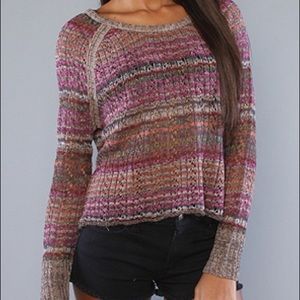 Free People lost in the forest pullover